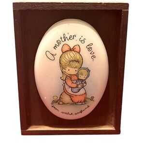 VTG Hallmark Little Gallery "A Mother Is Love" Frame